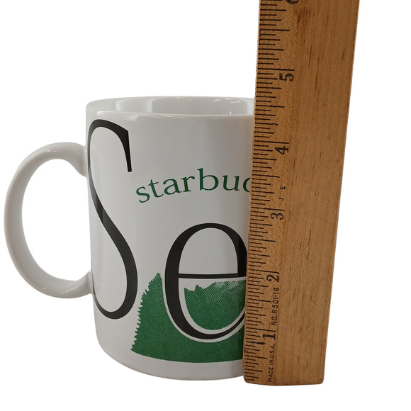 Starbucks City Mug Seattle 1994 Collector Series VTG Coffee Cup Thailand Rare - Picture 8 of 8